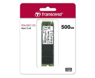 Transcend 500GB M.2 PCIe NVMe 115S - 1171756 - zdjęcie 3